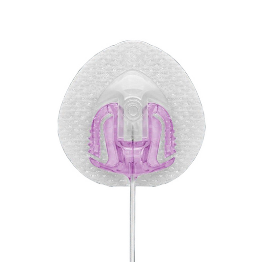 AutoSoft 90 Infusion Set, 6 mm Cannula, 23" Tubing, t:lock Connector, Pink - Box of 10