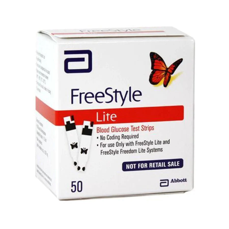 Abbott Freestyle Lite Test Strips 50 Count