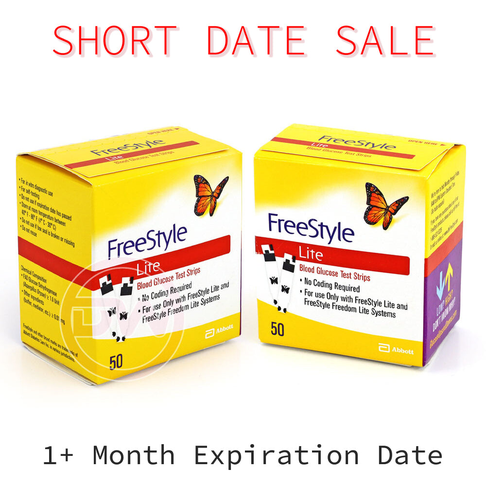 FreeStyle Lite Test Strips 100ct - Short Dated - 1 Month