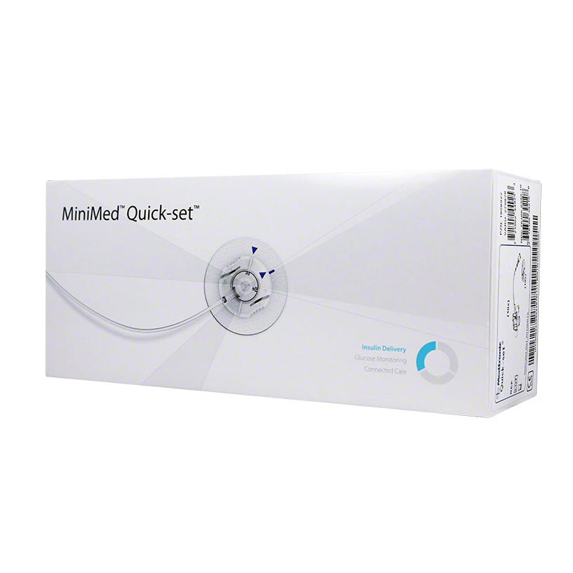 Medtronic MiniMed MMT386 Quick-Set Infusion Set 9mm Cannula 32" 10/bx