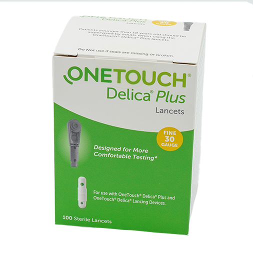 OneTouch Delica Plus Lancets 30G - 100 Count
