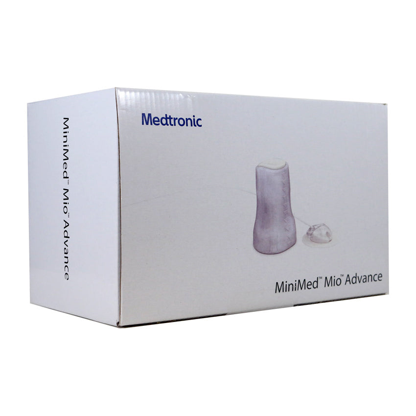 MiniMed Mio Advance Infusion Set - 9mm Cannula, 43" Tubing - 10/BX