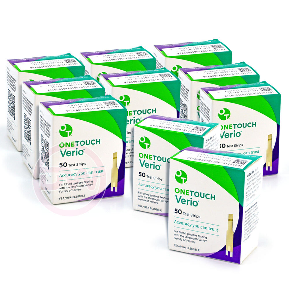 One Touch Verio Test Strips 500ct