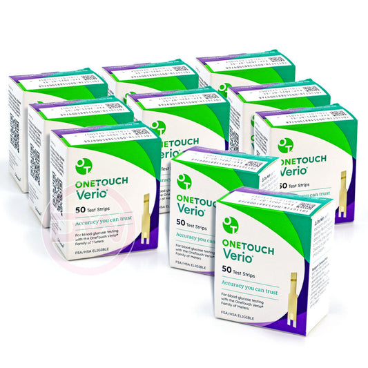 One Touch Verio Test Strips 500ct