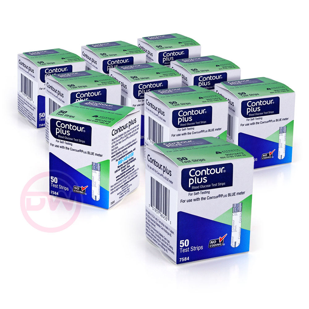 Contour Plus Test Strips 500ct