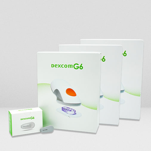 Dexcom G6 Sensors and Transmitter - 90 Day Supply