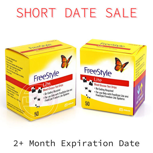 FreeStyle Lite Test Strips 100ct - Short Dated - 2 Month