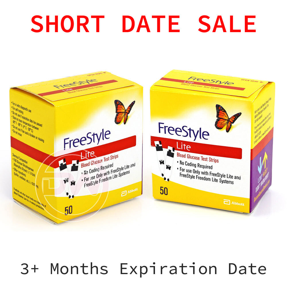 FreeStyle Lite Test Strips 100ct - Short Dated - 3 Months