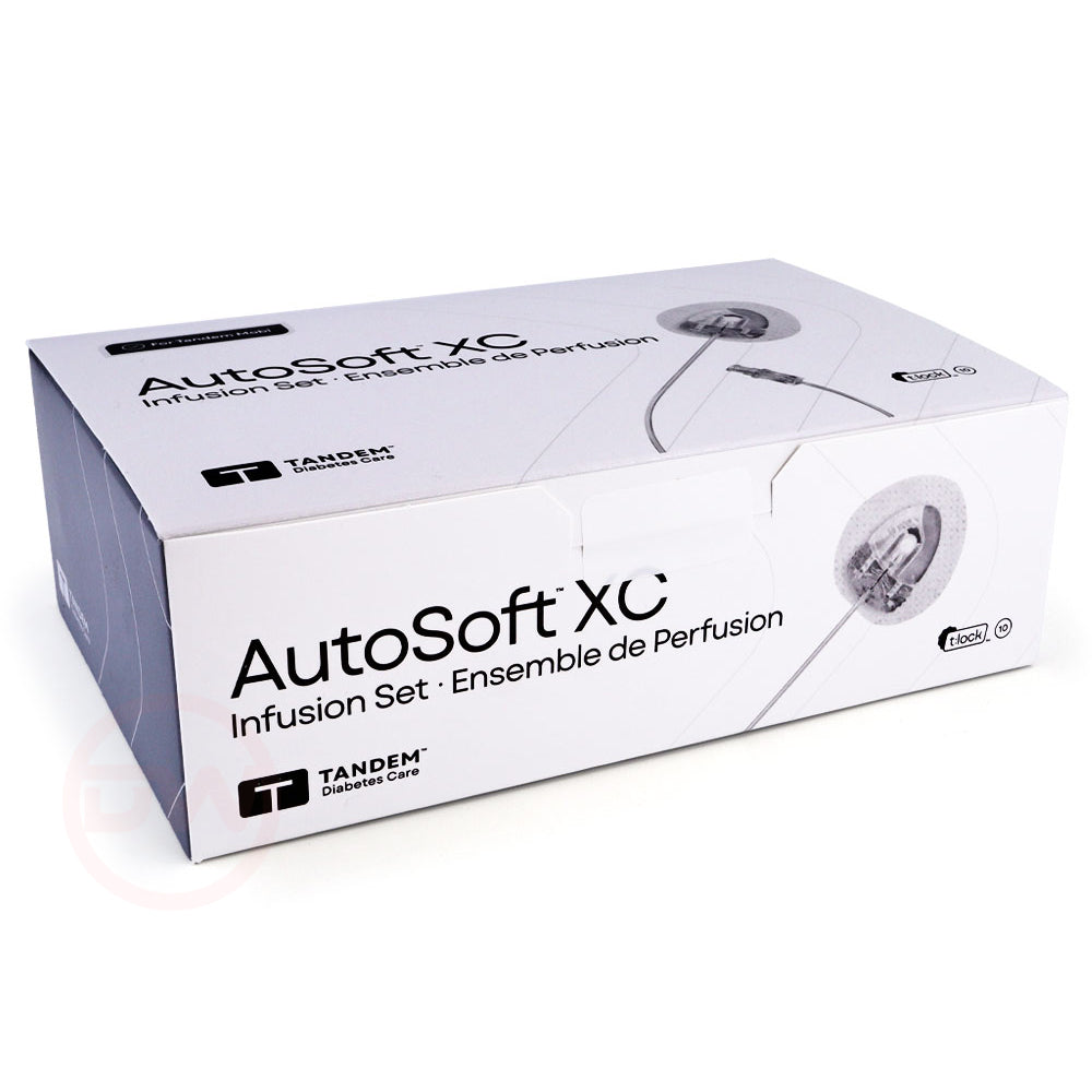 Tandem Autosoft XC Infusion Set 6mm 43 inch 10 Count