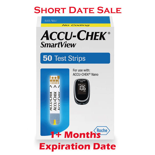Accu-Chek SmartView Test Strips 50ct - Short Dated - 1 Month
